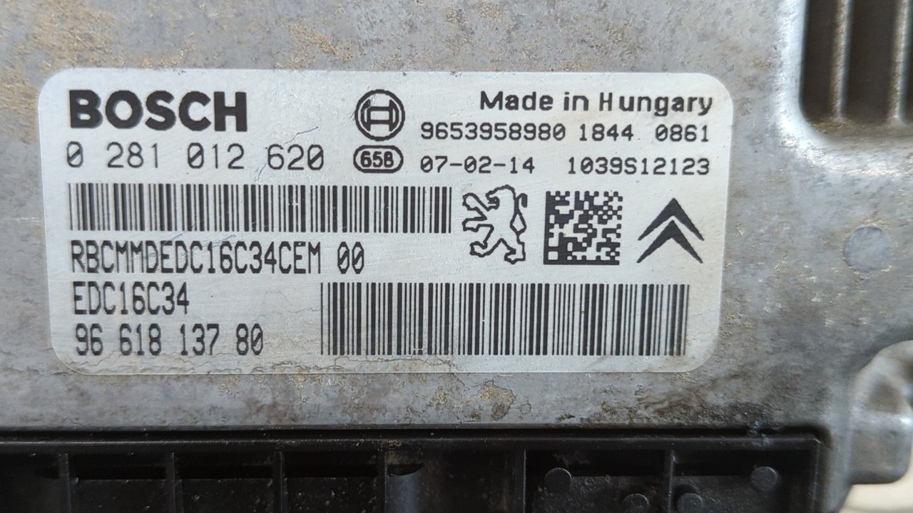 CENTRALITA MOTOR UCE CITROEN BERLINGO - vista 4