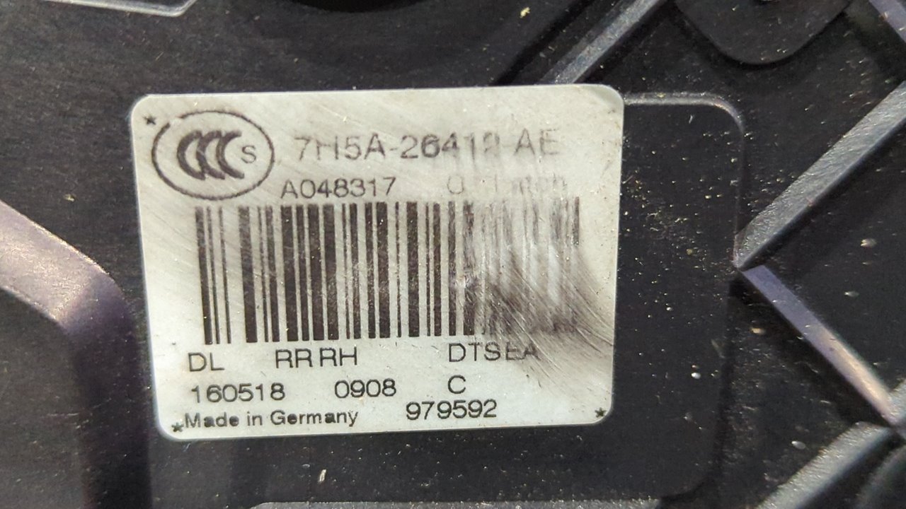 CERRADURA PUERTA TRASERA DERECHA LAND ROVER RANGE ROVER SPORT - vista 5