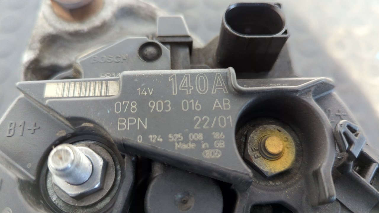 ALTERNADOR AUDI A6 BERLINA (4B2) - vista 7