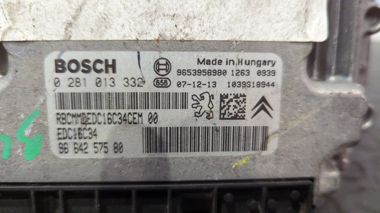 CENTRALITA MOTOR UCE PEUGEOT 308 - vista 7