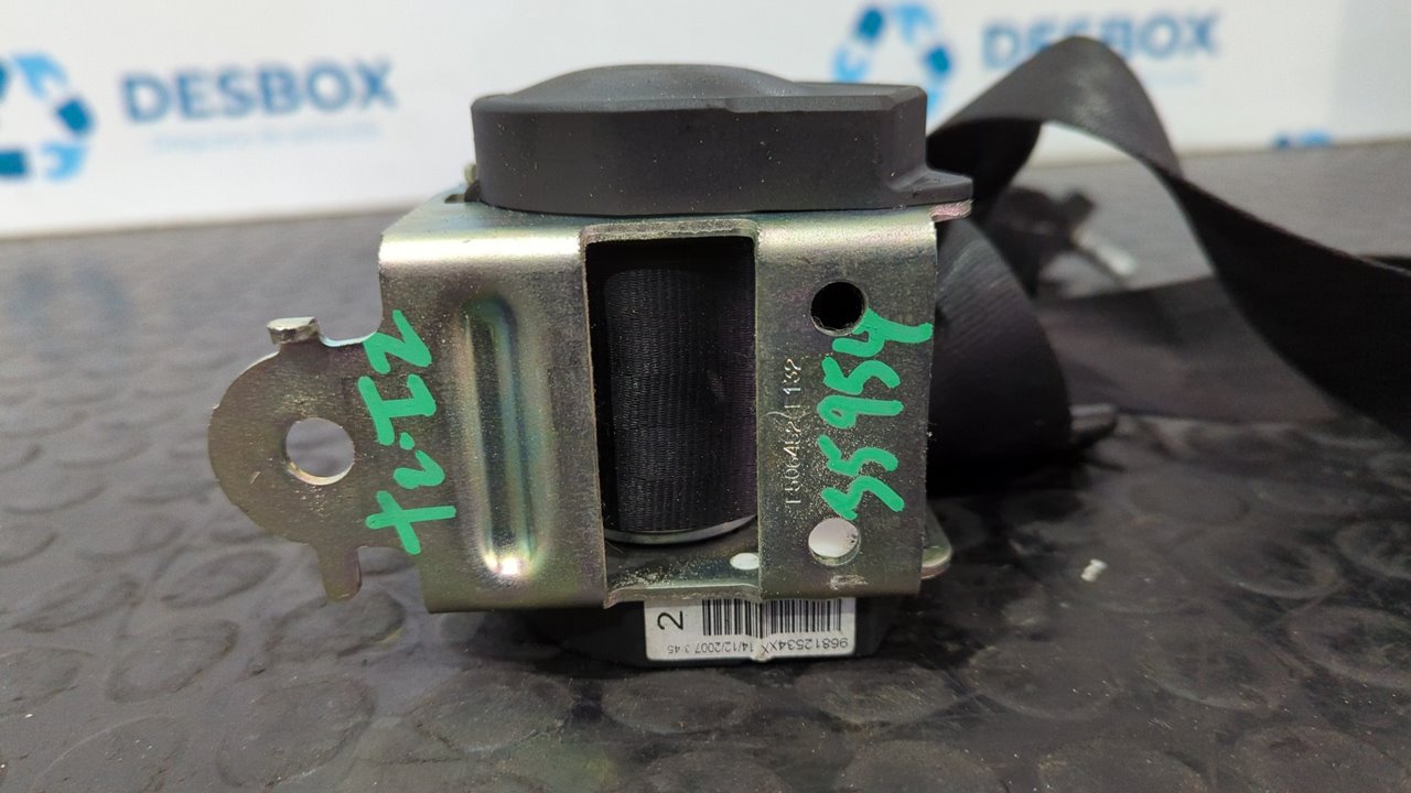 CINTURON TRASERO IZQUIERDO PEUGEOT 308 - vista 4