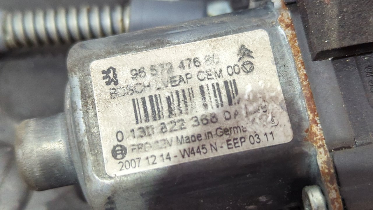 ELEVALUNAS DELANTERO IZQUIERDO PEUGEOT 308 - vista 4