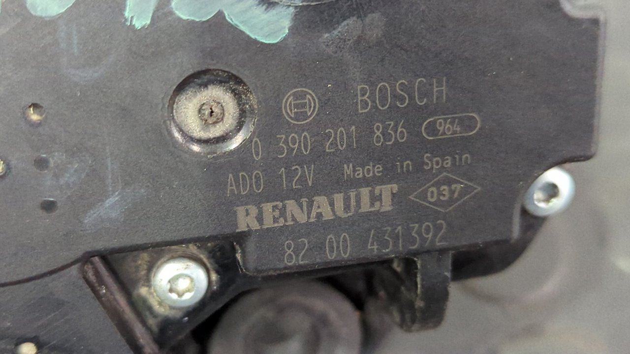 MOTOR LIMPIA TRASERO RENAULT KANGOO - vista 3