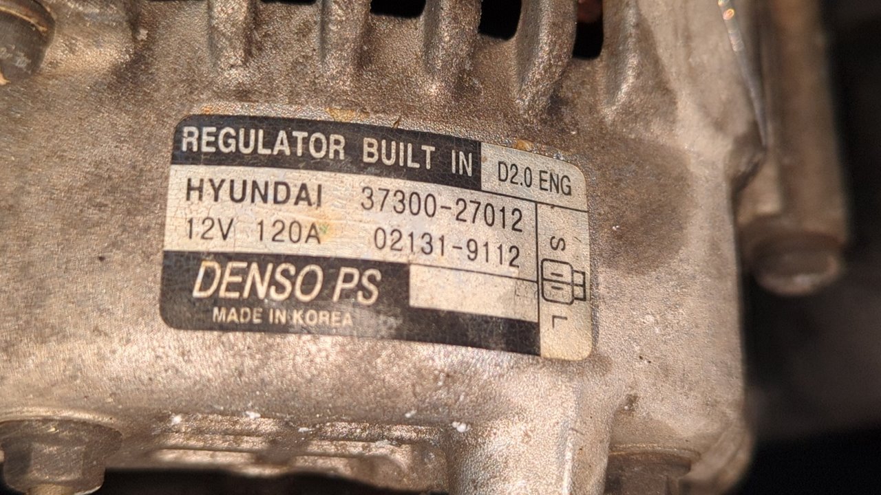 ALTERNADOR KIA CERATO - vista 5