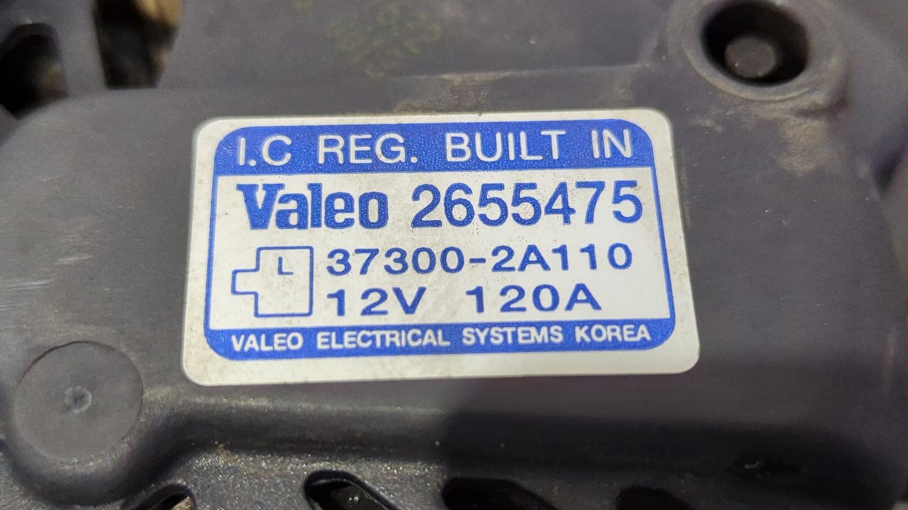 ALTERNADOR KIA CERATO - vista 4