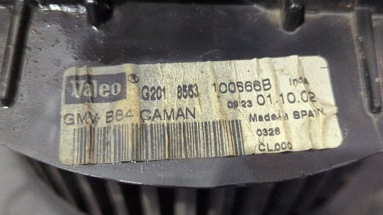 MOTOR CALEFACCION RENAULT MEGANE II CLASSIC BERLINA - vista 3