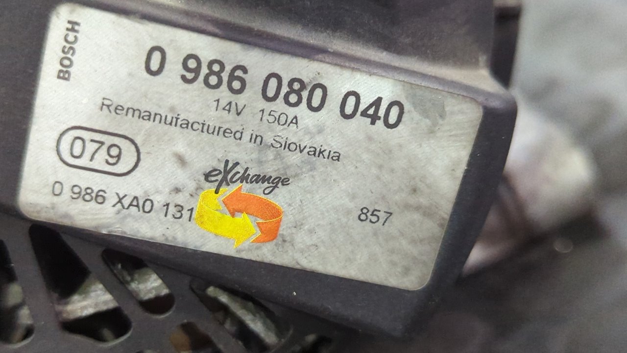 ALTERNADOR MERCEDES-BENZ CLASE B (W245) - vista 7