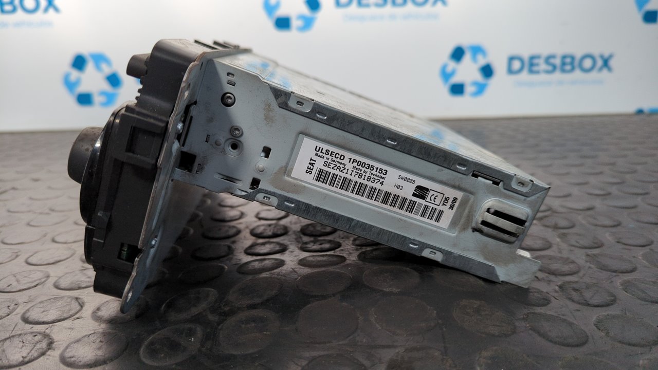 SISTEMA AUDIO / RADIO CD SEAT LEON (1P1) - vista 2