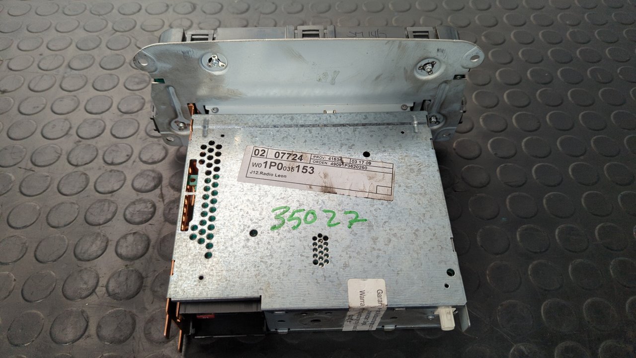 SISTEMA AUDIO / RADIO CD SEAT LEON (1P1) - vista 3