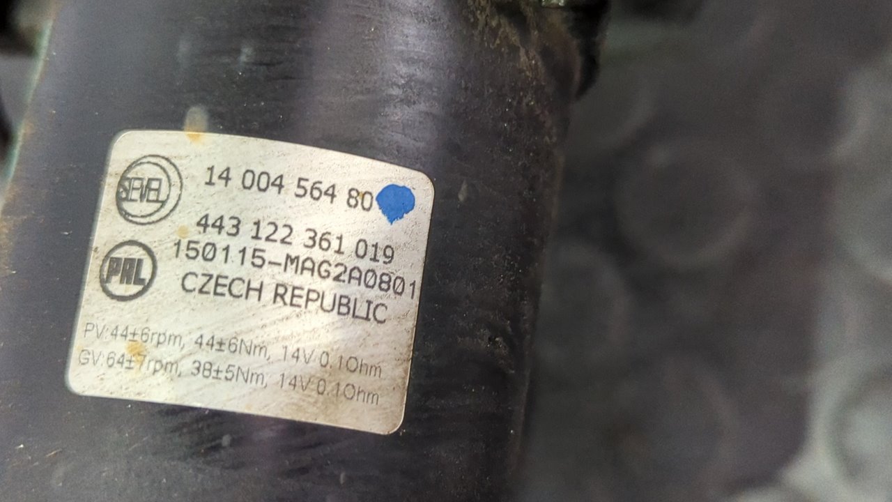 MOTOR LIMPIA DELANTERO FIAT SCUDO FURGÓN (272) - vista 4