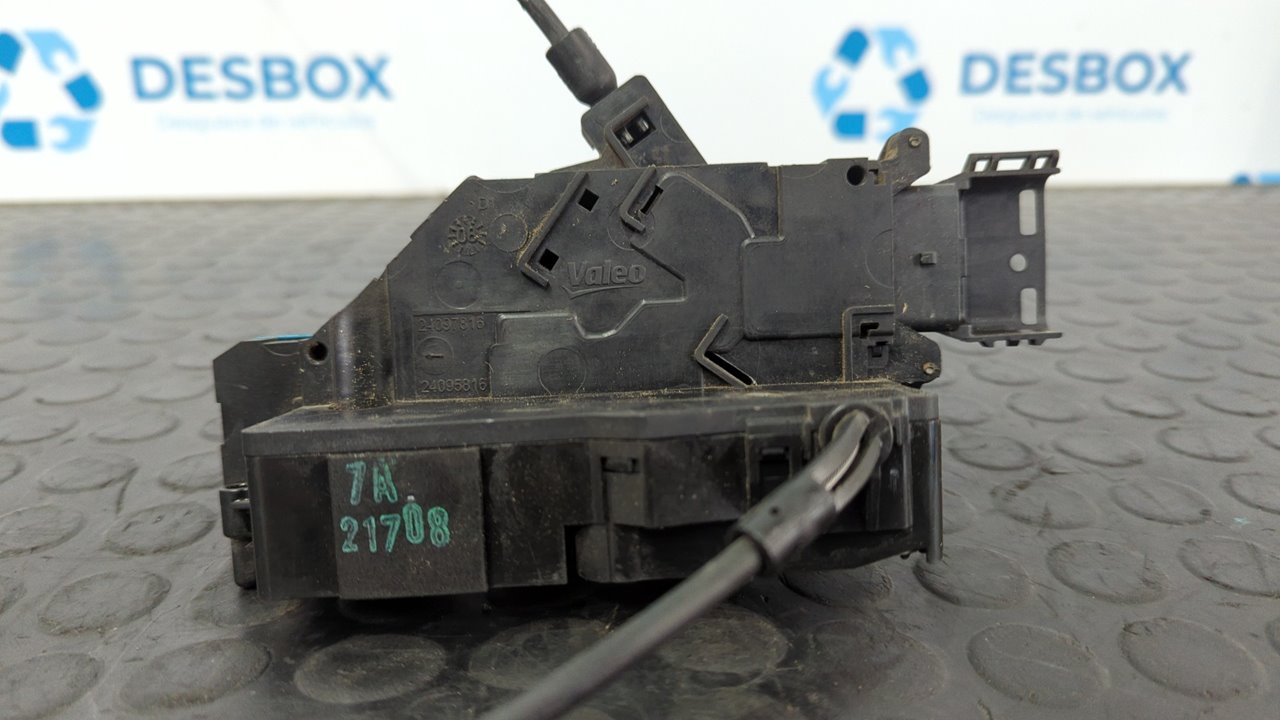 CERRADURA PUERTA TRASERA DERECHA PEUGEOT 207