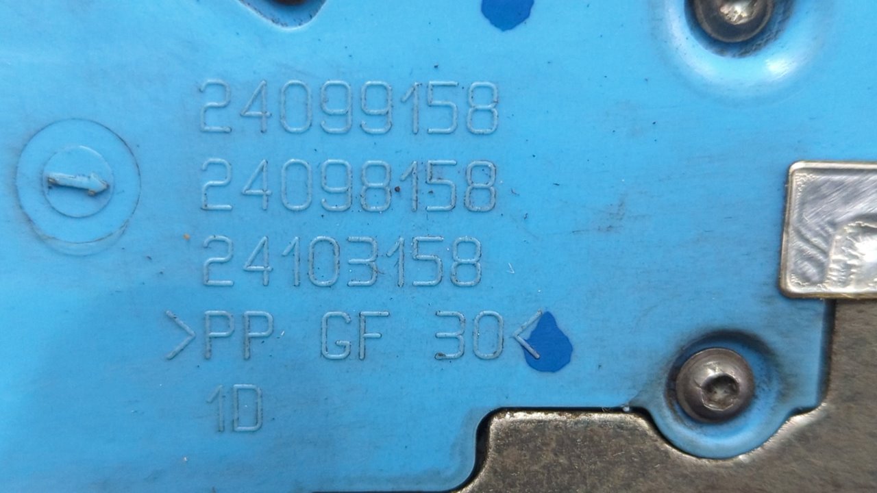 CERRADURA PUERTA TRASERA DERECHA PEUGEOT 207 - vista 3