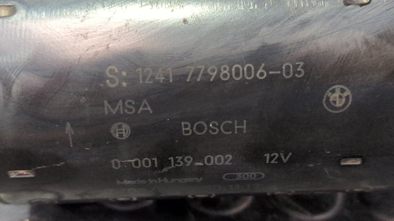 MOTOR ARRANQUE BMW SERIE 4 COUPE (F32) - vista 6