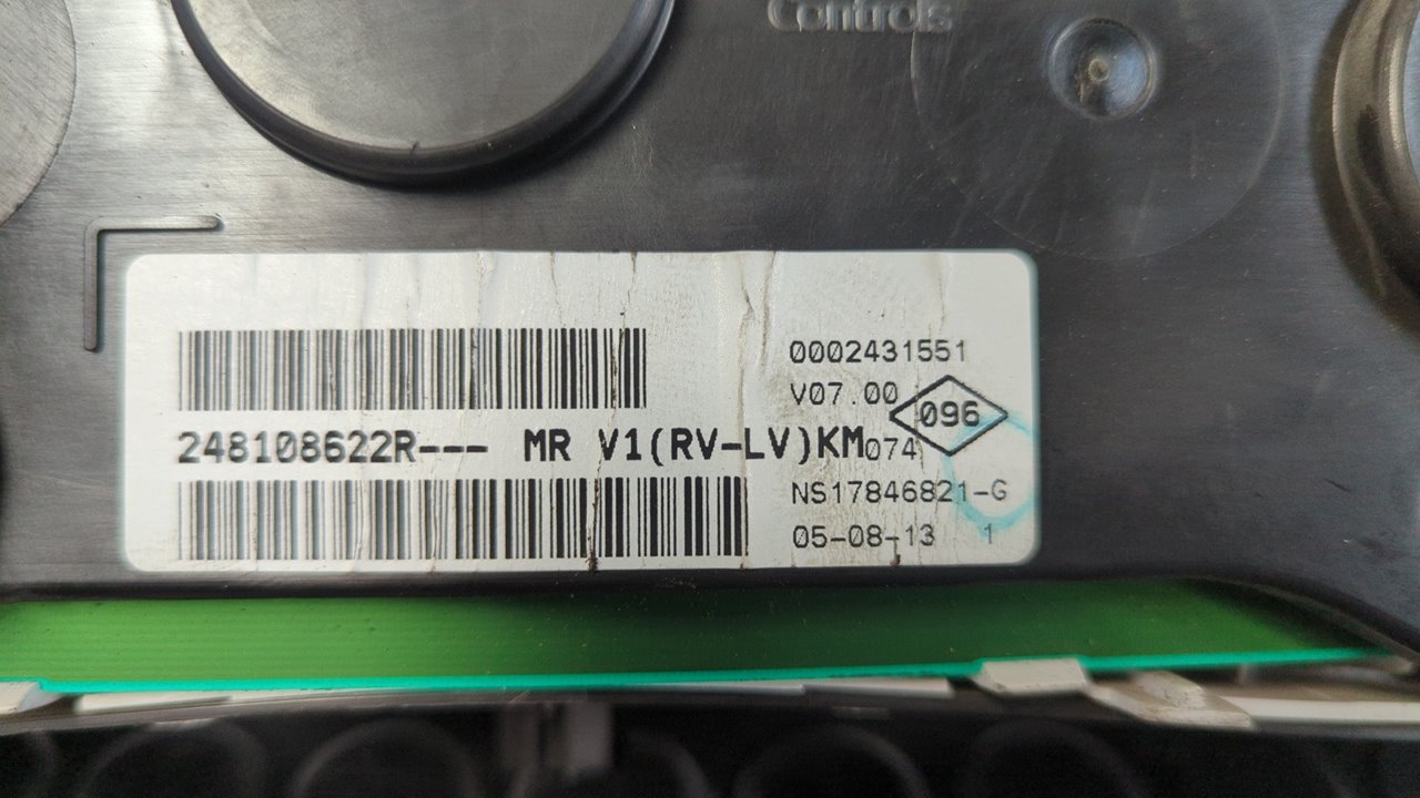 CUADRO INSTRUMENTOS DACIA DOKKER - vista 4