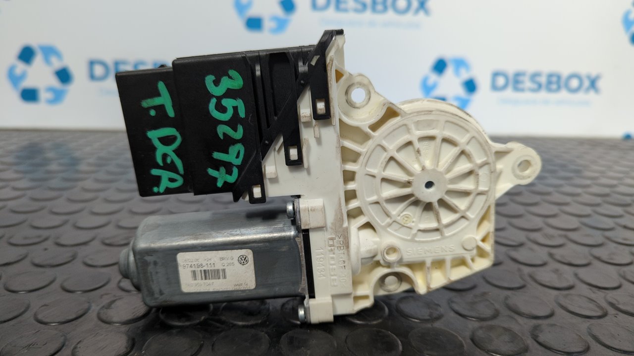 MOTOR ELEVALUNAS TRASERO DERECHO VOLKSWAGEN PASSAT BERLINA (3C2) - vista 2
