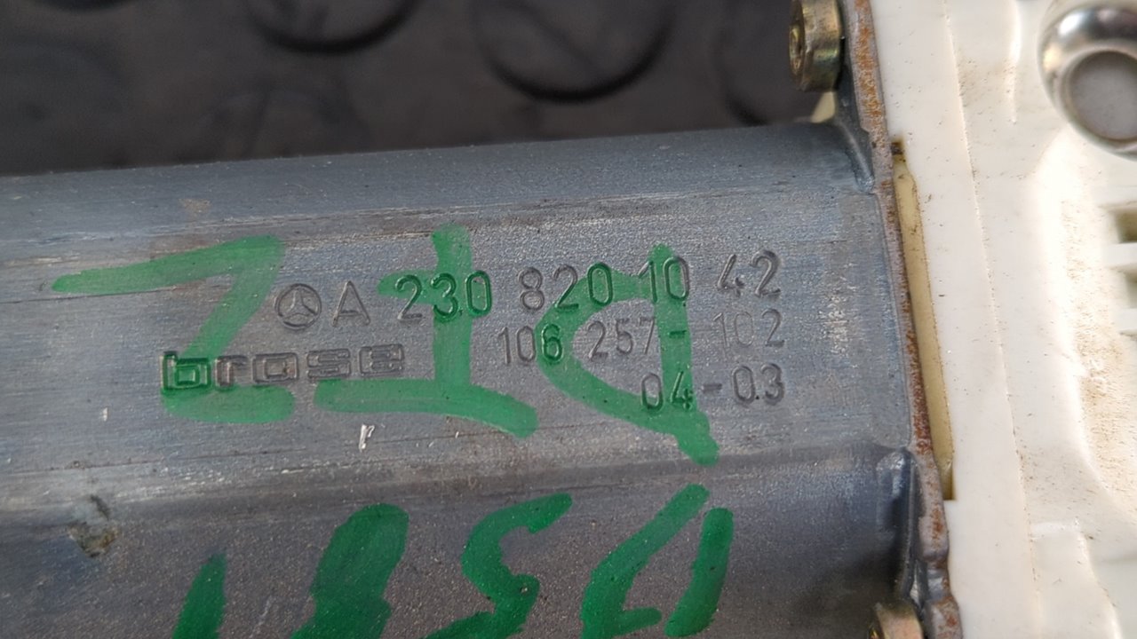 ELEVALUNAS DELANTERO IZQUIERDO MERCEDES-BENZ VANEO (W414) FURGONETA COMPACTA - vista 3