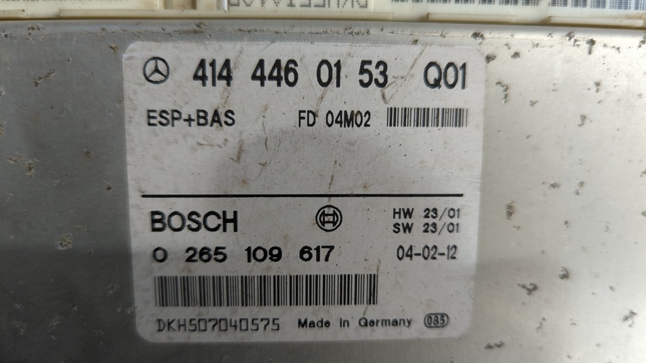 MODULO ELECTRONICO MERCEDES-BENZ VANEO (W414) FURGONETA COMPACTA - vista 3