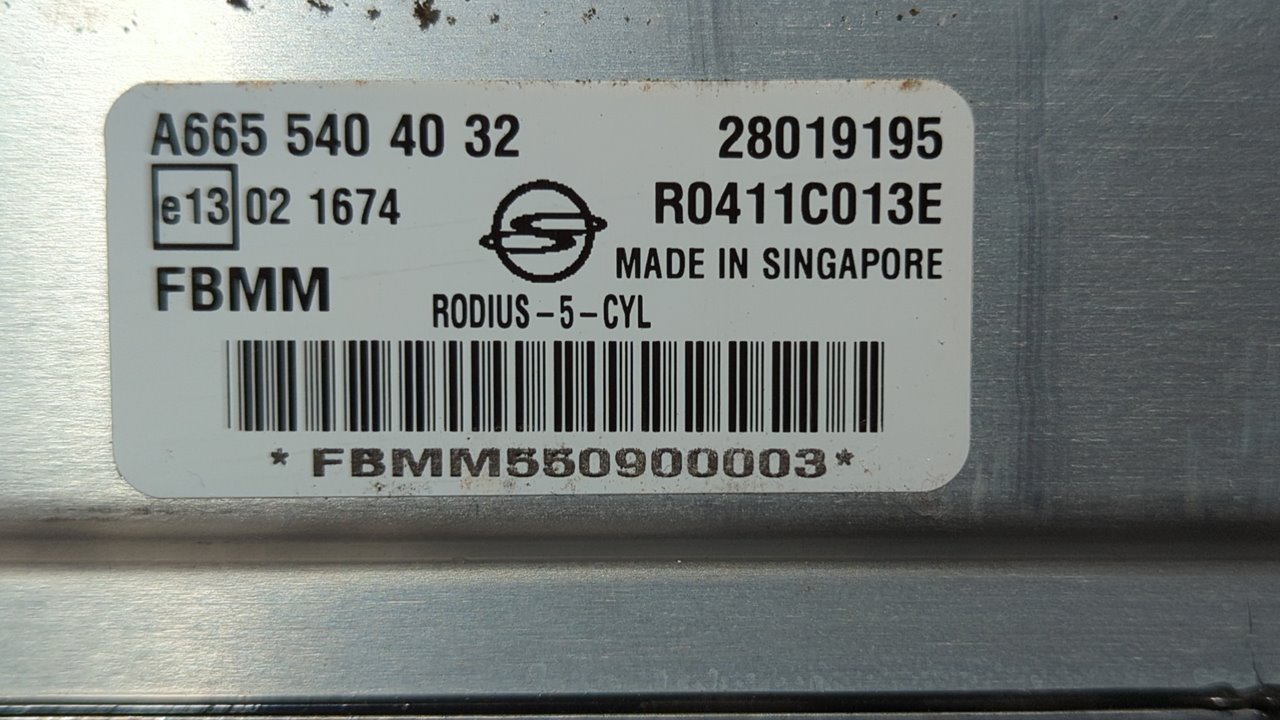 CENTRALITA MOTOR UCE SSANGYONG RODIUS - vista 3