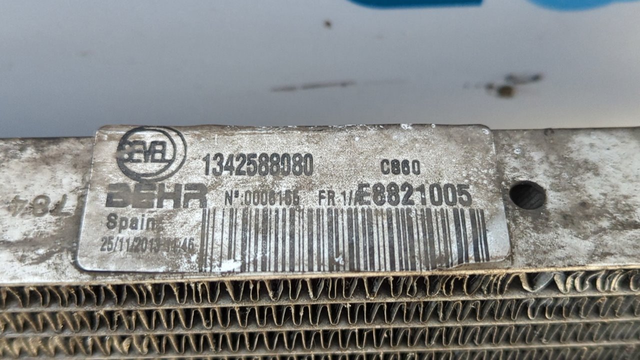 RADIADOR AGUA PEUGEOT BOXER CAJA CERR. TECHO ELEVADO (BAT.3450)(335)(2007 =>) - vista 2