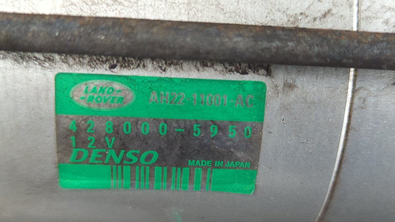 MOTOR ARRANQUE LAND ROVER RANGE ROVER SPORT - vista 2