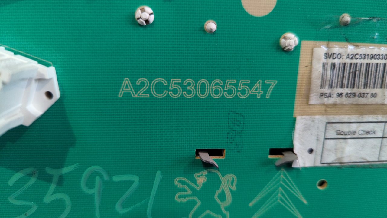 CUADRO INSTRUMENTOS PEUGEOT 207 - vista 6