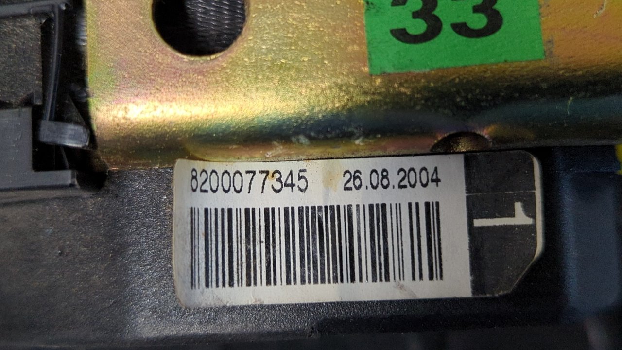 CINTURON DELANTERO DERECHO RENAULT MEGANE II - vista 7