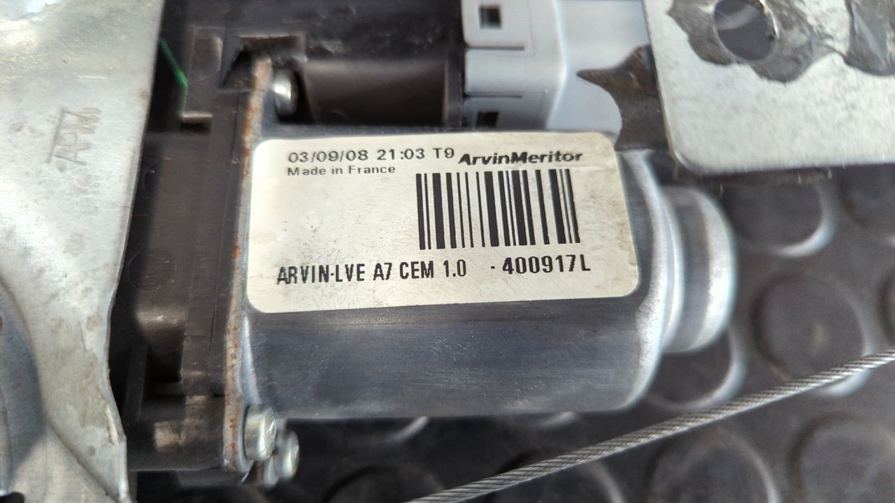 ELEVALUNAS DELANTERO IZQUIERDO PEUGEOT 207 - vista 4