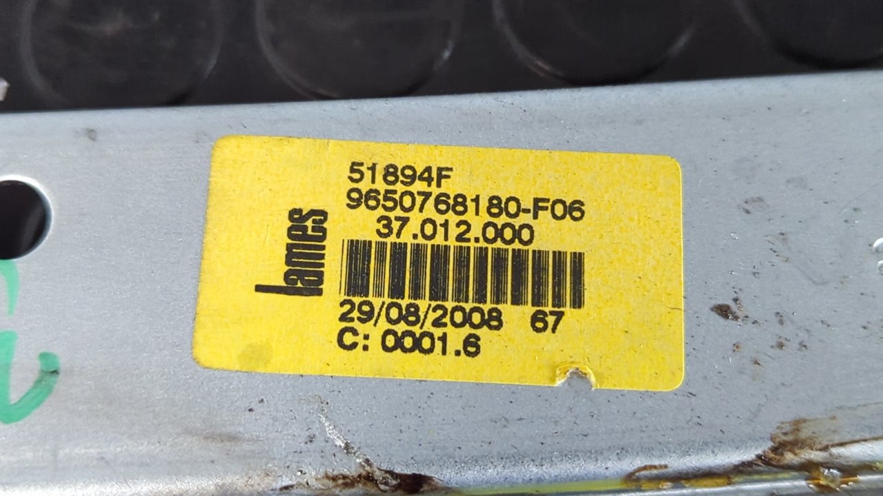 ELEVALUNAS TRASERO IZQUIERDO PEUGEOT 207 - vista 2