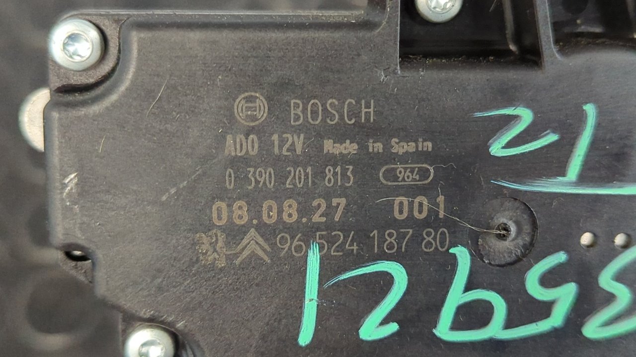 MOTOR LIMPIA TRASERO PEUGEOT 207 - vista 7