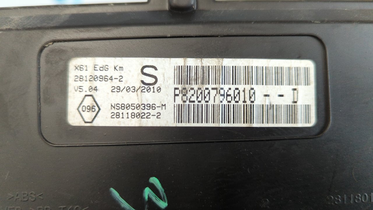 CUADRO INSTRUMENTOS RENAULT KANGOO - vista 3