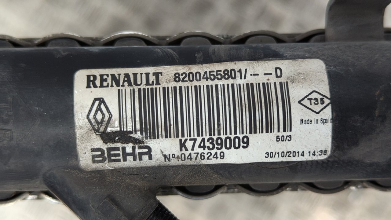 RADIADOR AGUA RENAULT KANGOO - vista 6