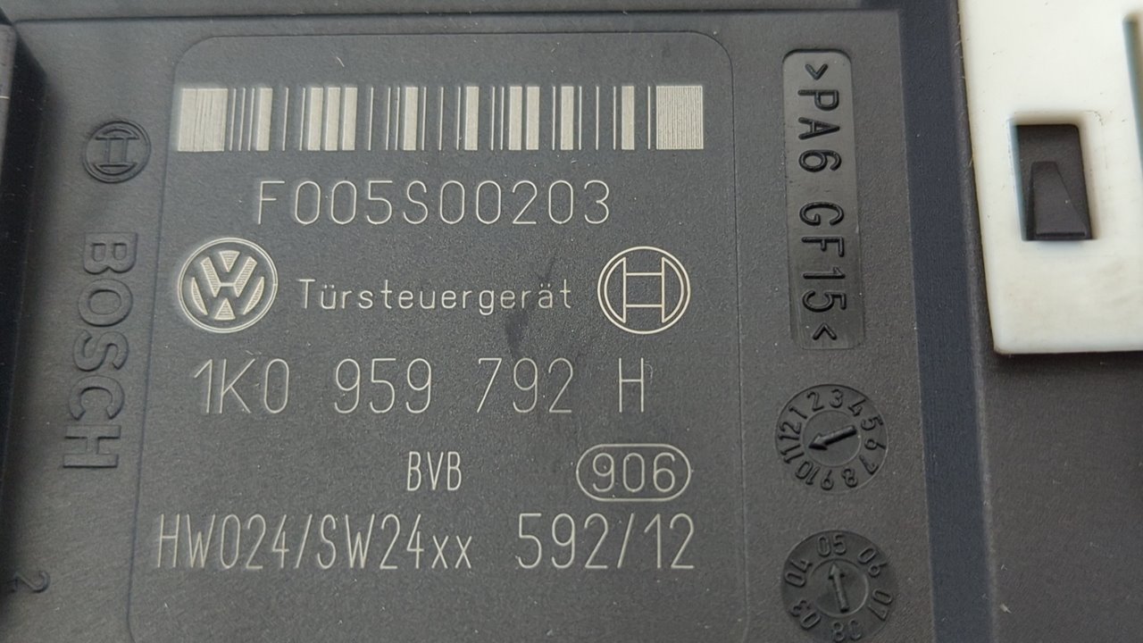 ELEVALUNAS DELANTERO DERECHO VOLKSWAGEN PASSAT BERLINA (3C2) - vista 9