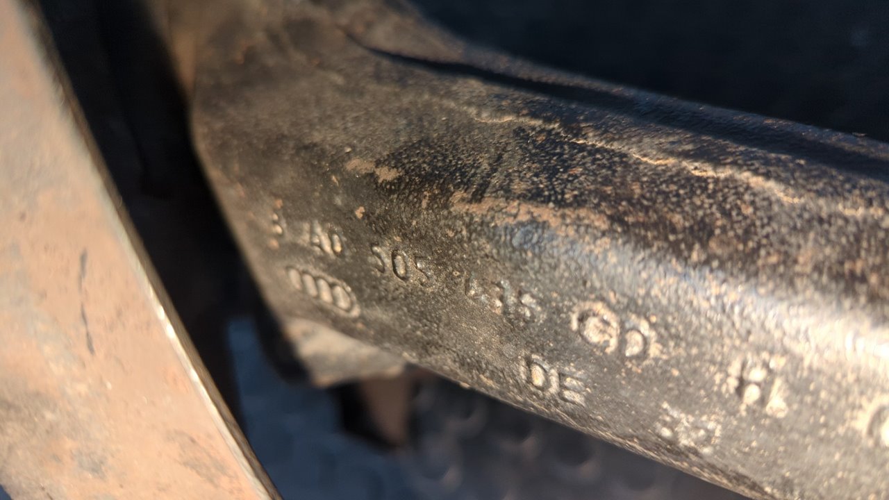 MANGUETA DELANTERA DERECHA AUDI A4 AVANT (B5) - vista 2