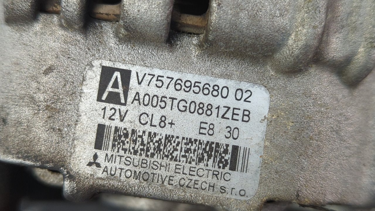 ALTERNADOR PEUGEOT 207 - vista 2