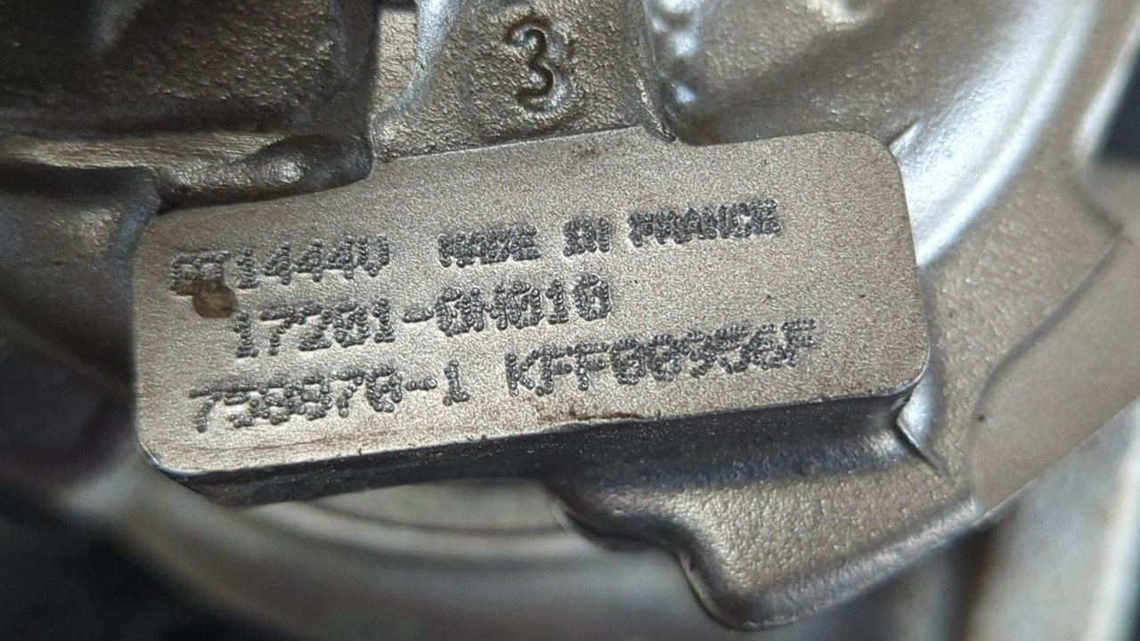 TURBOCOMPRESOR TOYOTA AURIS - recambio desguace - vista 4