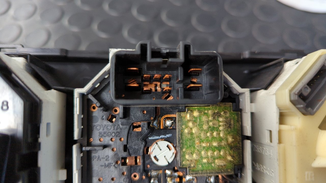 MANDO CLIMATIZADOR TOYOTA AURIS - vista 9