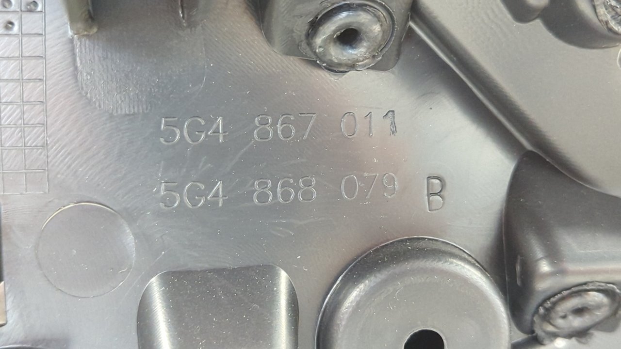 GUARNECIDO PUERTA DELANTERA IZQUIERDA VOLKSWAGEN GOLF VII LIM. (5G1) - vista 6