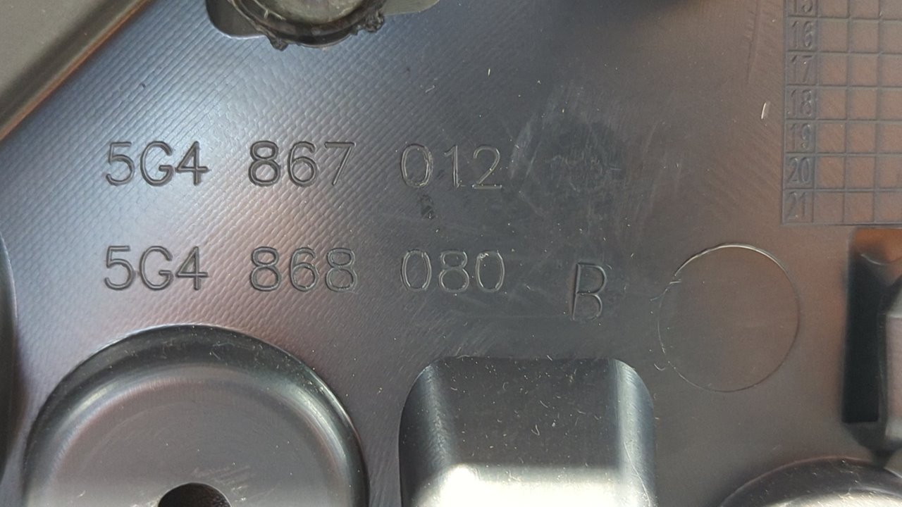 GUARNECIDO PUERTA DELANTERA DERECHA VOLKSWAGEN GOLF VII LIM. (5G1) - vista 5