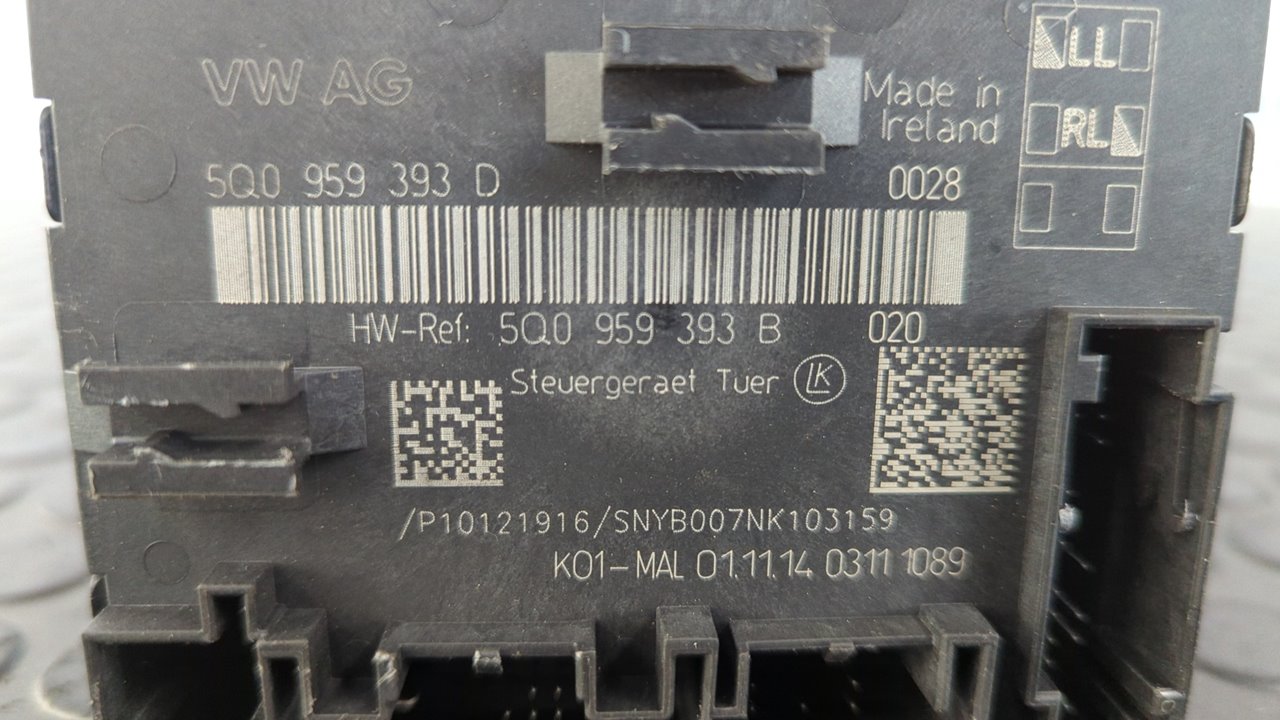 CENTRALITA CIERRE VOLKSWAGEN GOLF VII LIM. (5G1) - vista 4