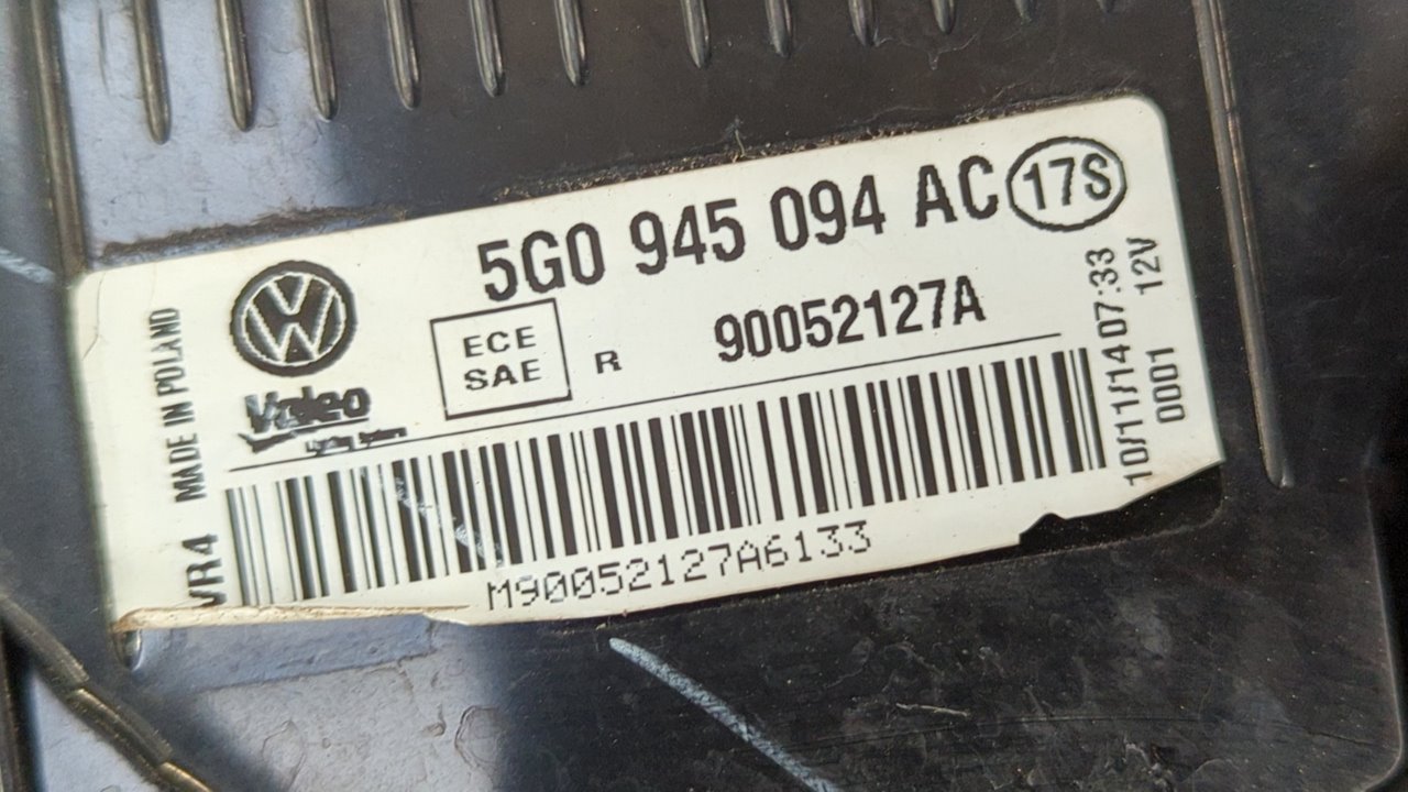 PILOTO PORTON DERECHO VOLKSWAGEN GOLF VII LIM. (5G1) - vista 4