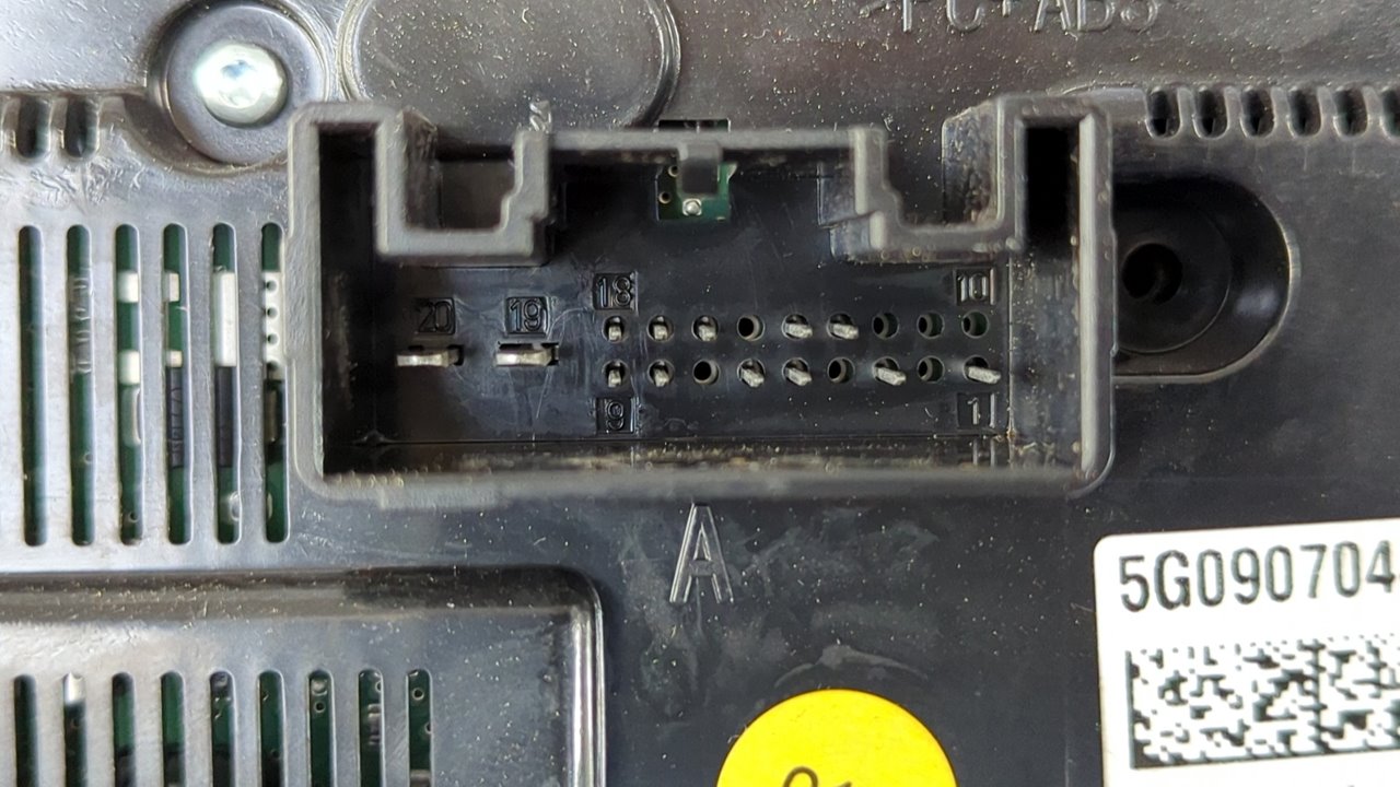 MANDO CLIMATIZADOR VOLKSWAGEN GOLF VII LIM. (5G1) - vista 9