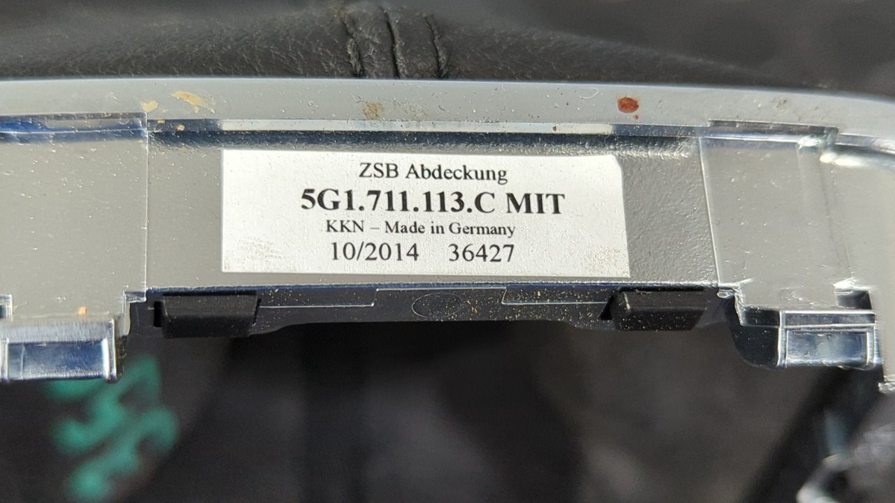 POMO PALANCA CAMBIO VOLKSWAGEN GOLF VII LIM. (5G1) - vista 5