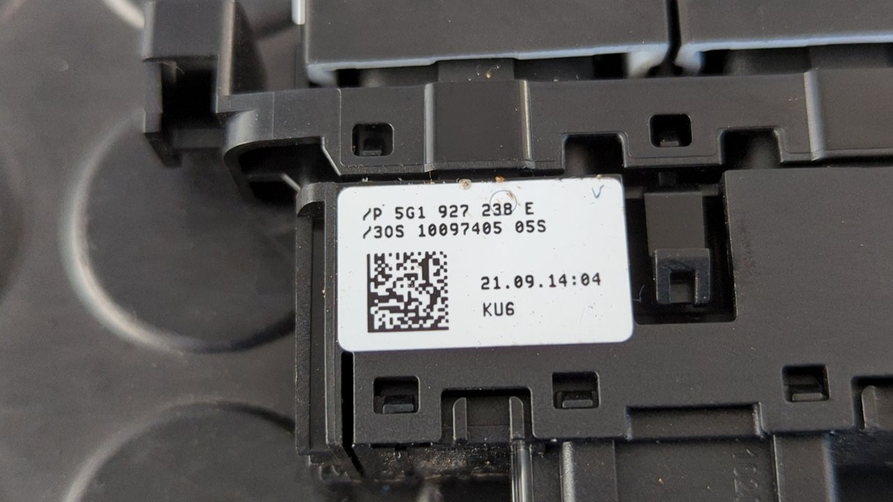 INTERRUPTOR VOLKSWAGEN GOLF VII LIM. (5G1) - vista 3