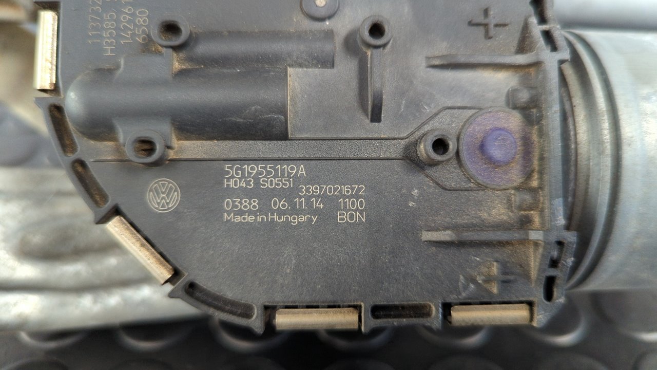 MOTOR LIMPIA DELANTERO VOLKSWAGEN GOLF VII LIM. (5G1) - vista 7