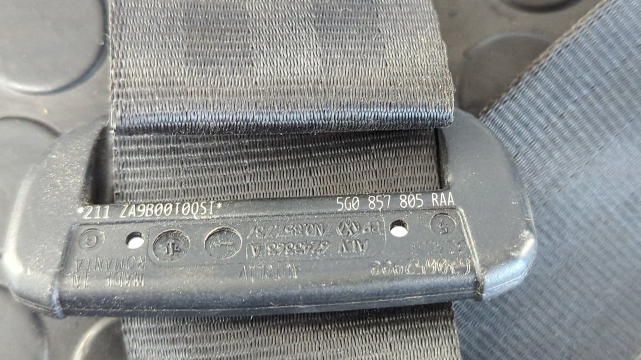 CINTURON TRASERO IZQUIERDO VOLKSWAGEN GOLF VII LIM. (5G1) - vista 4