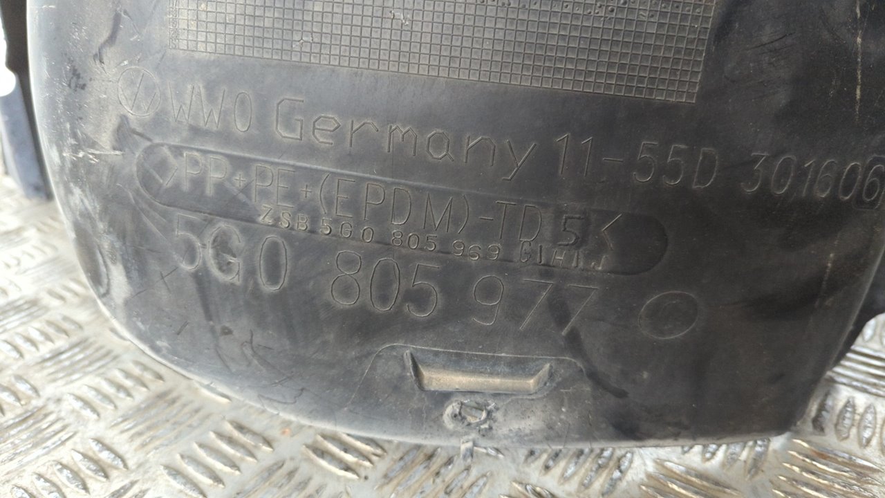 PASO RUEDA IZQUIERDO  VOLKSWAGEN GOLF VII LIM. (5G1) - vista 3