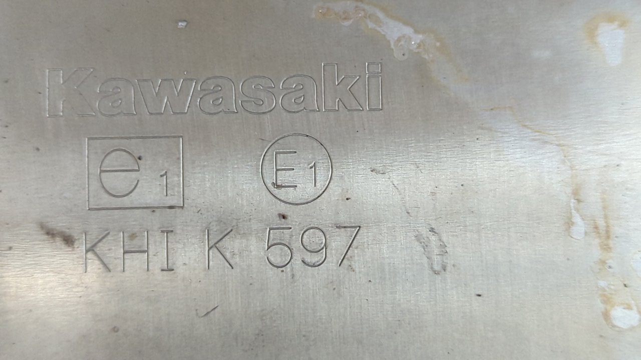 TUBO DE ESCAPE KAWASAKI ER 6 - vista 2