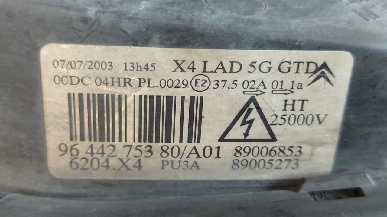 FARO IZQUIERDO CITROEN C5 BREAK - vista 10