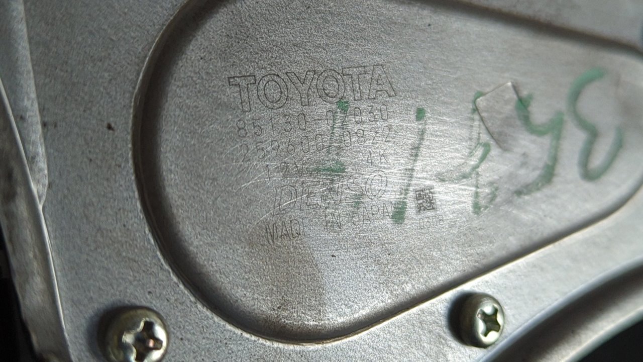 MOTOR LIMPIA TRASERO TOYOTA AURIS - vista 5