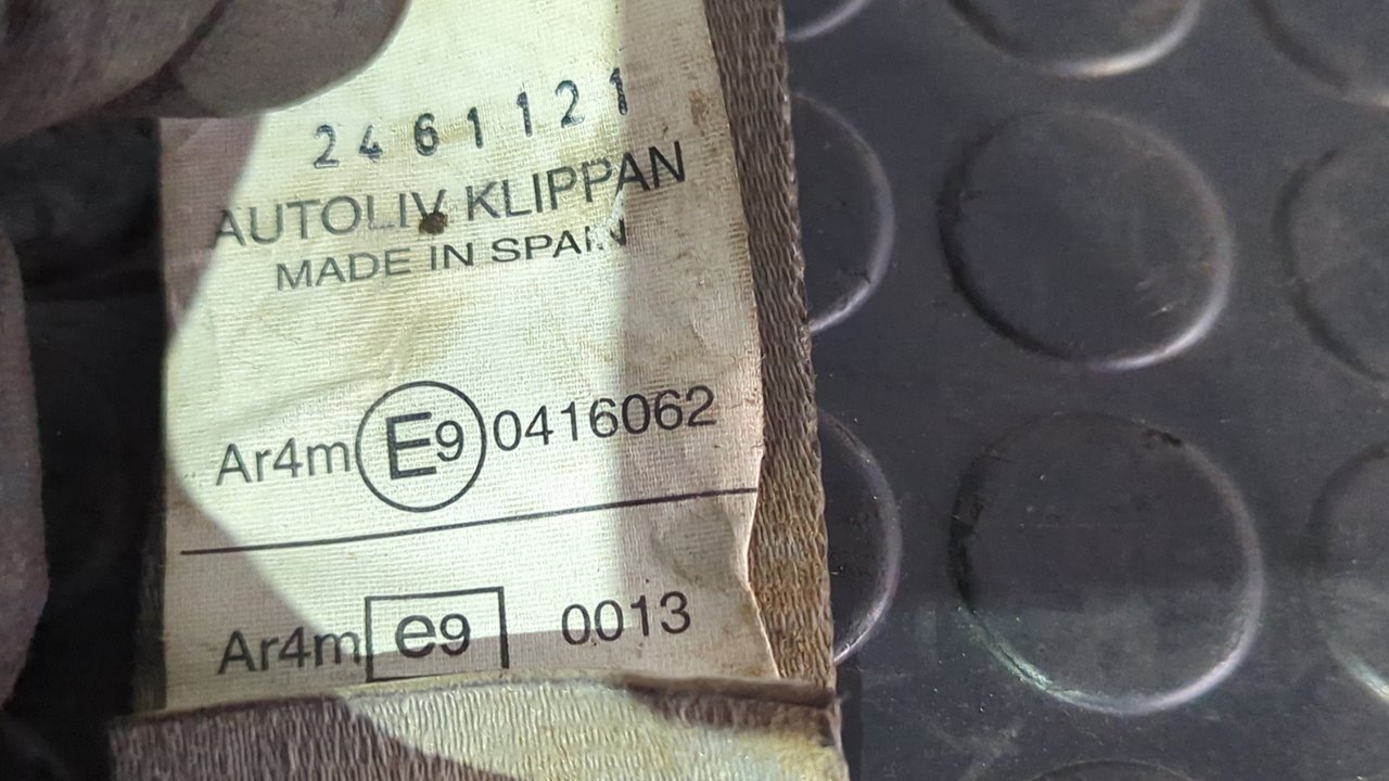 CINTURON TRASERO DERECHO NISSAN PATROL (K/W160) - vista 2